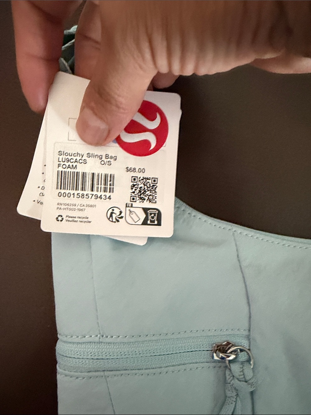 lululemon athletica slouchy slim Shoulder Bag - Picture 2 of 2